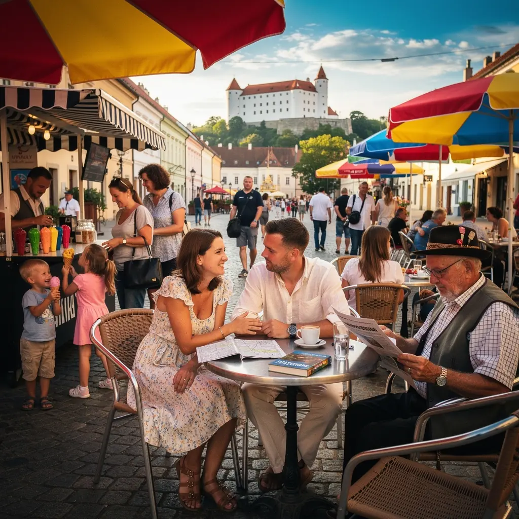 A detailed map of Slovakia featuring key cultural sites and museums for travelers to plan their itineraries.